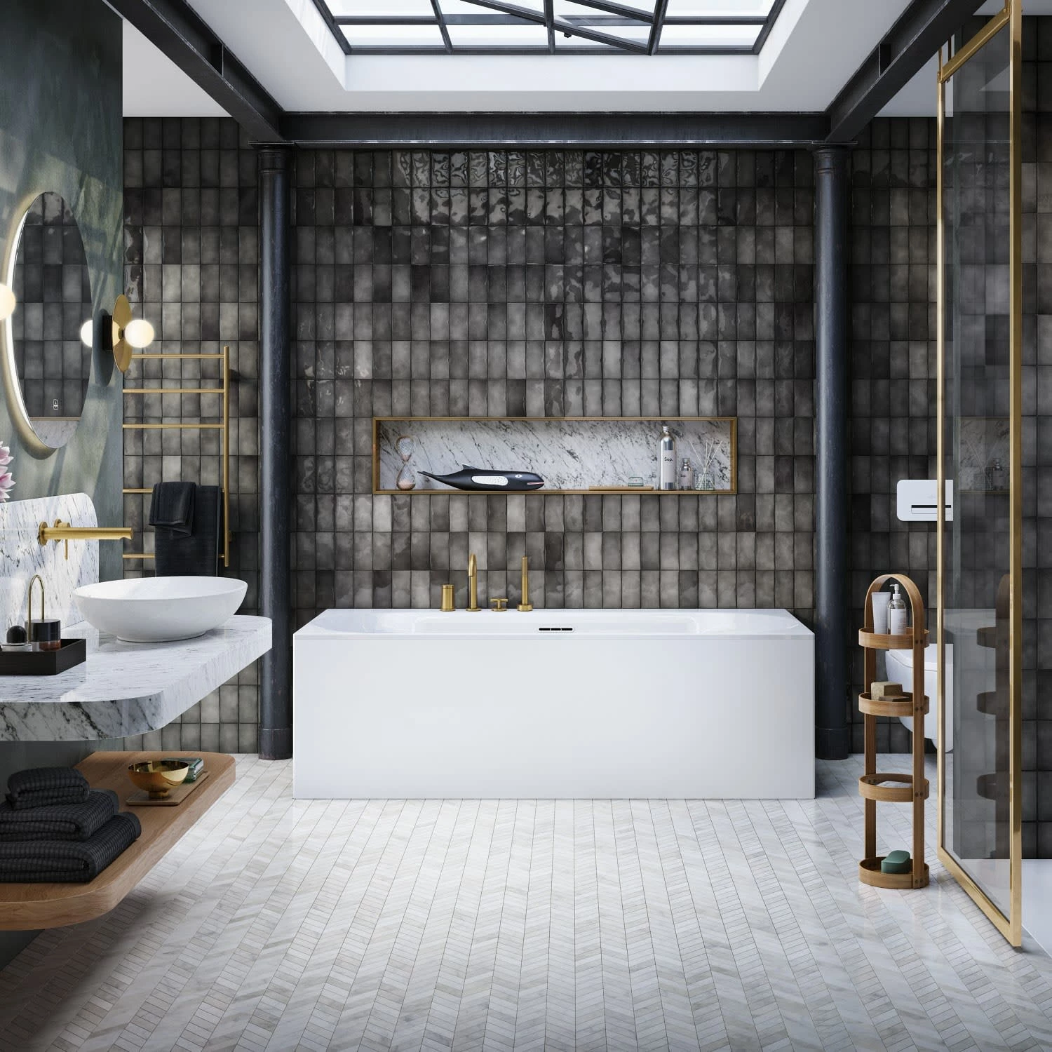 Villeroy & Boch Loop & Friends Oval Duo Rechteckwanne 180 X 80 Cm 5 Villeroy & Boch Loop & Friends Oval Duo Rechteckwanne 180 X 80 Cm – Bild 3