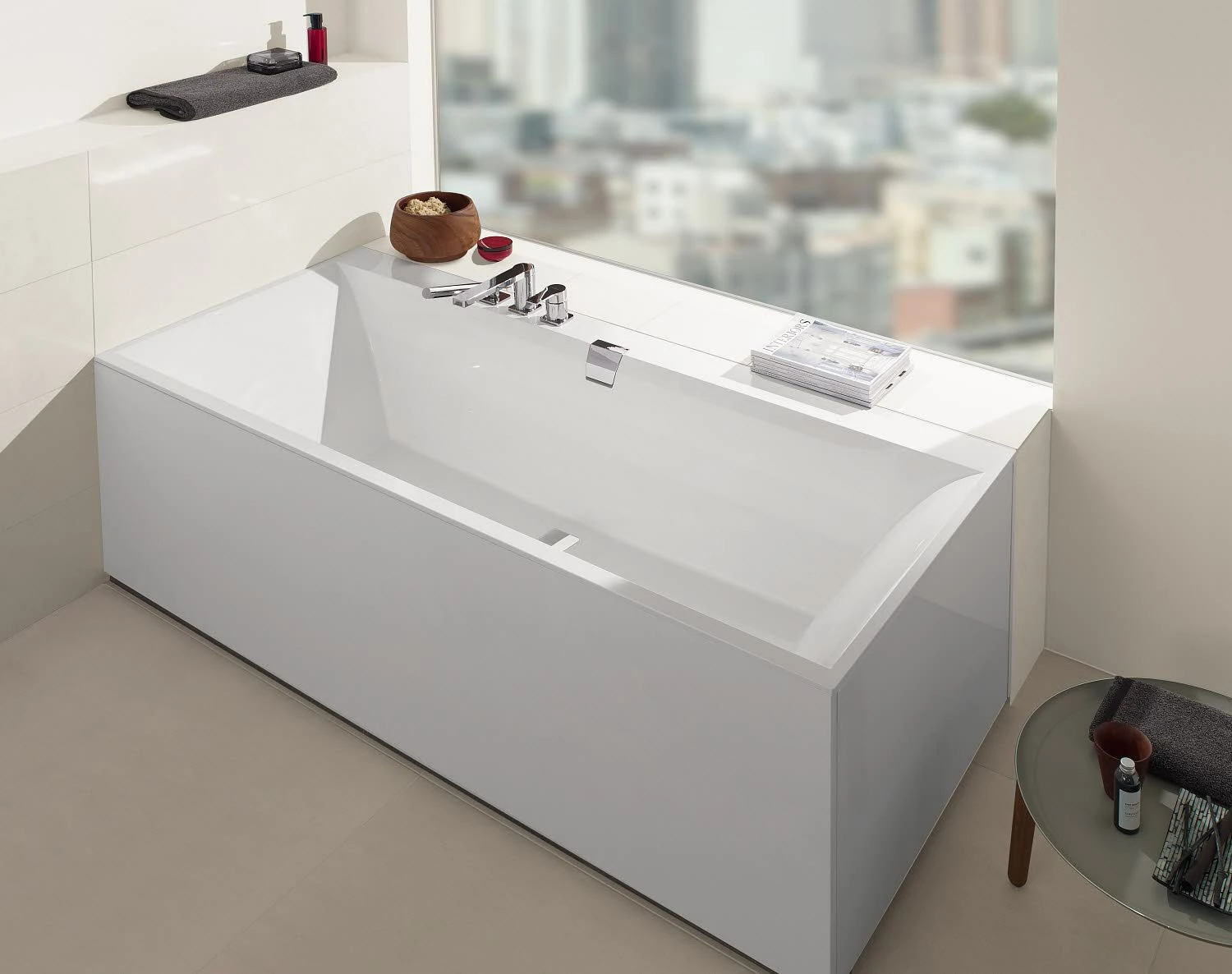 Villeroy & Boch Squaro Edge 12 Duo Badewanne 160 X 75 Cm 6 Villeroy & Boch Squaro Edge 12 Duo Badewanne 160 X 75 Cm – Bild 4