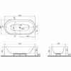 VitrA Istanbul Ovale Badewannen Freistehend -Wanne Verkaufsladen vitra istanbul badewanne oval freistehend 1306523